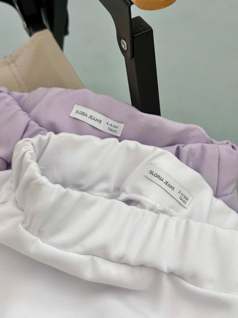 Quần váy GGJJ dư xịn 2 màu tím/trắng bé gái size 2-8y