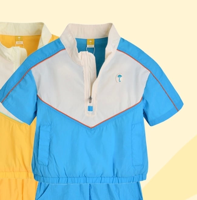 Bộ gió mềm Moimoln xuất Hàn dư xịn cho bé size 90-130