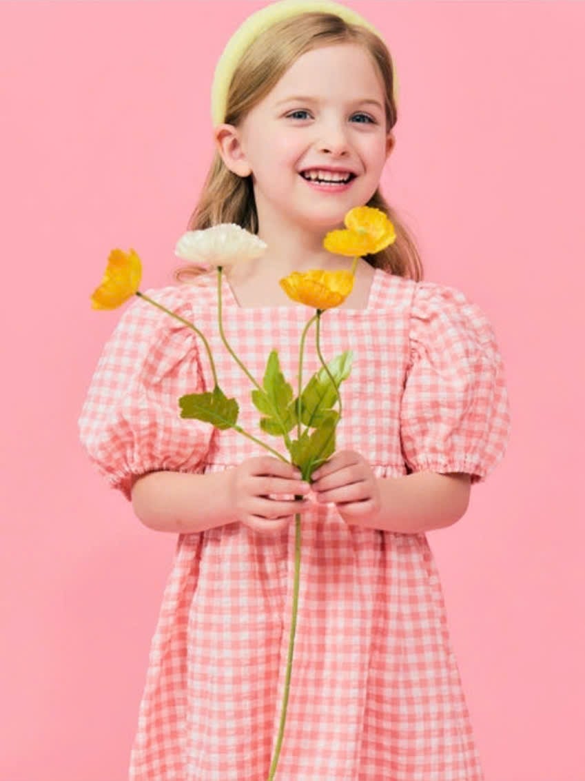 V00018 - Váy vải thô nhiều màu cho bé size 100-150