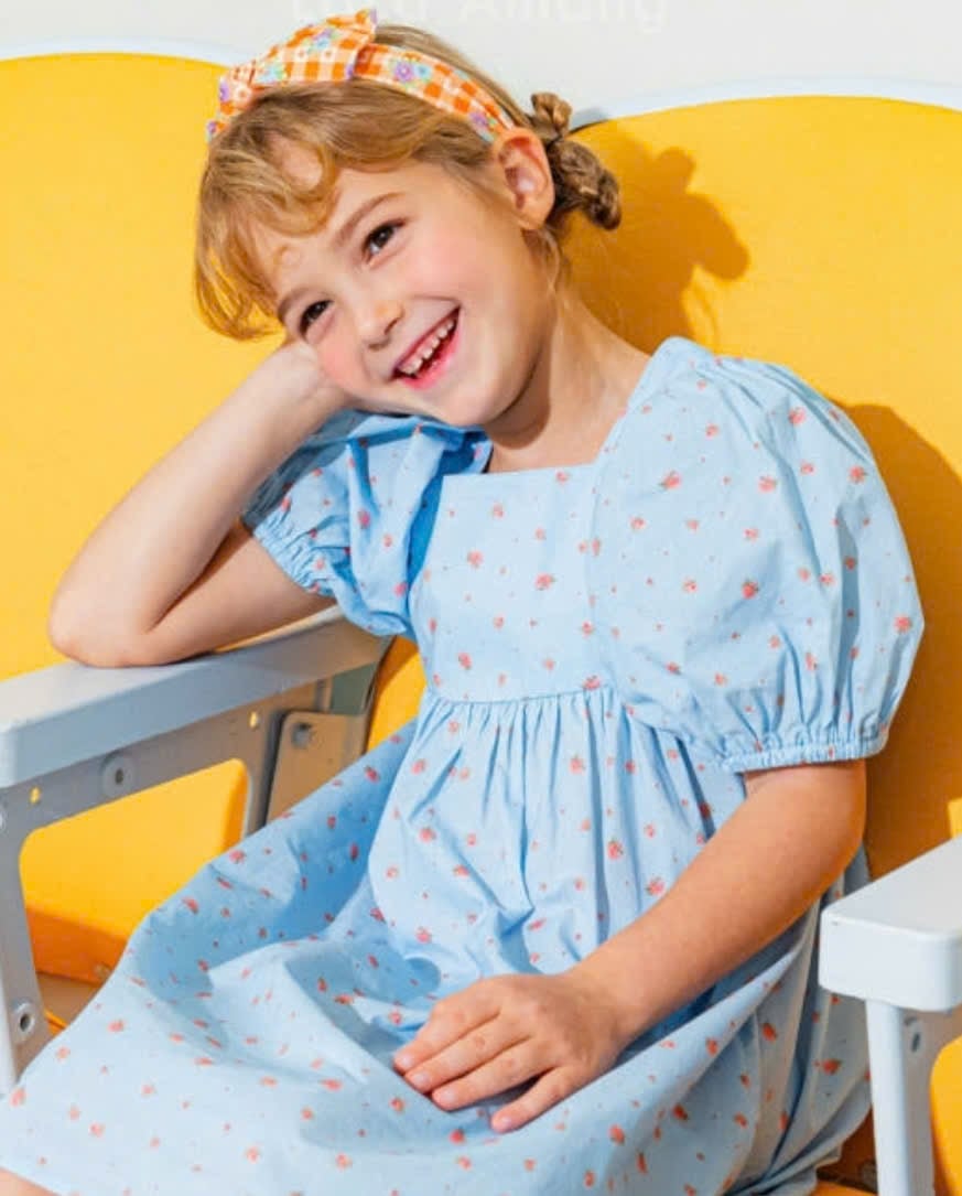 V00018 - Váy vải thô nhiều màu cho bé size 100-150