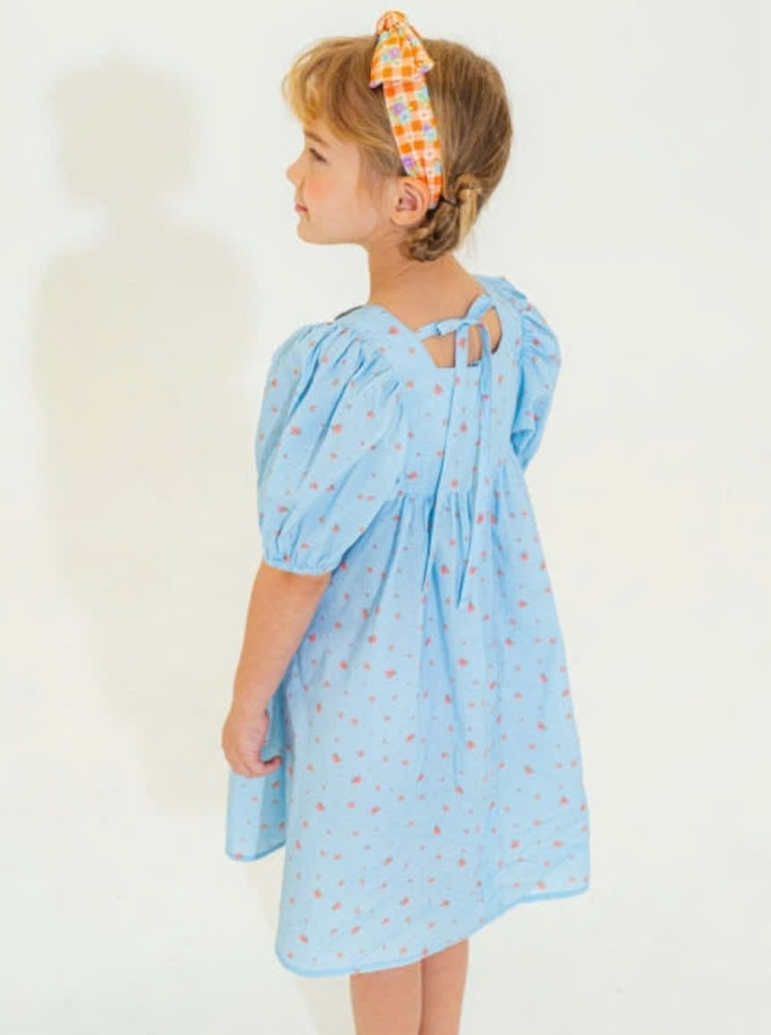 V00018 - Váy vải thô nhiều màu cho bé size 100-150