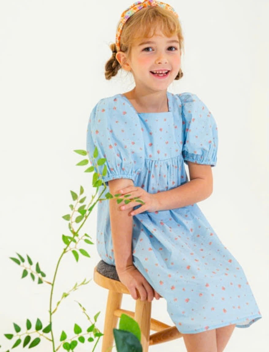 V00018 - Váy vải thô nhiều màu cho bé size 100-150