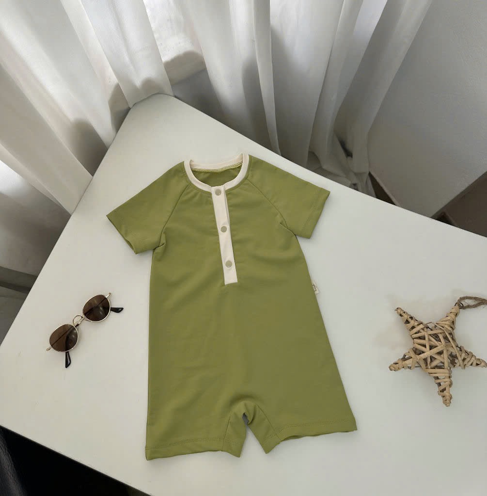 Bộ bơi Harifa liền thân cổ trụ nhiều màu cho bé trai size 1-6y