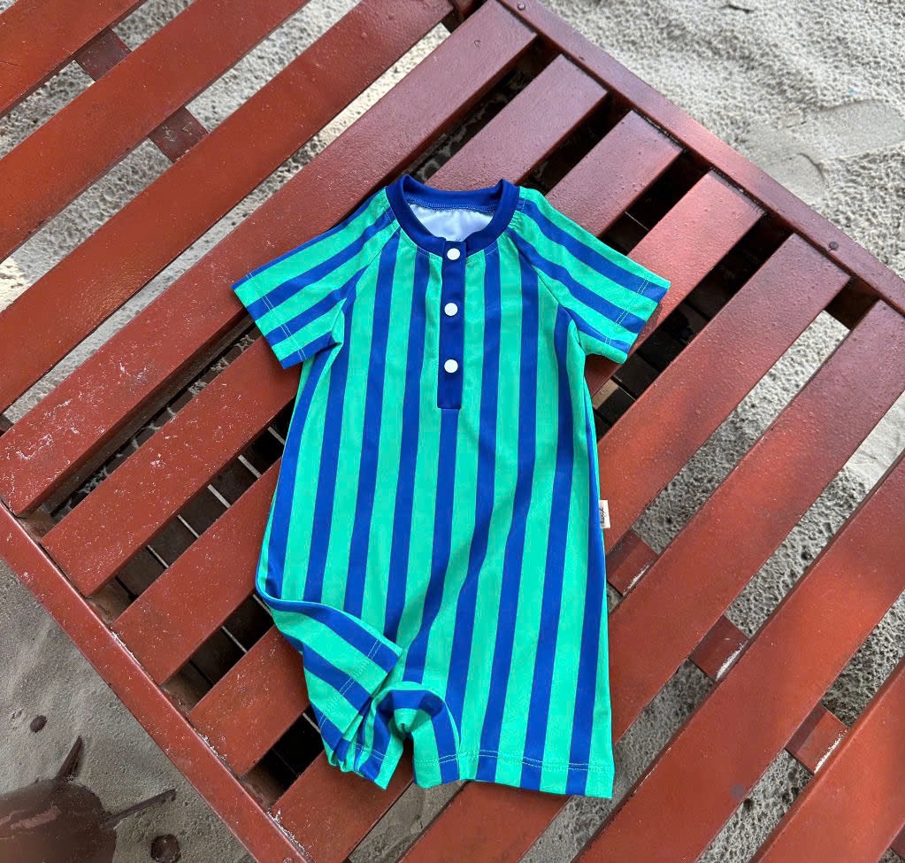 Bộ bơi Harifa liền thân cổ trụ nhiều màu cho bé trai size 1-6y