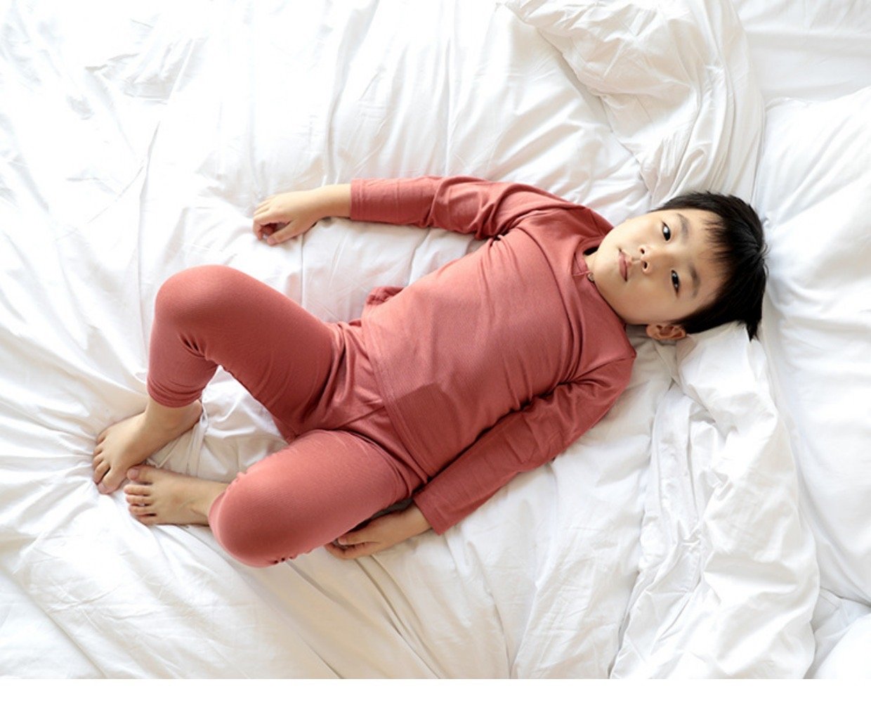 Bộ minkymom cổ tròn có khuy cài chất thun tăm BTBG