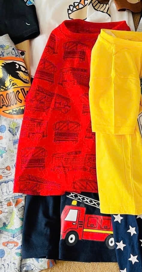 Bộ cotton Hm nhiều mẫu cho bé trai size 2-10y