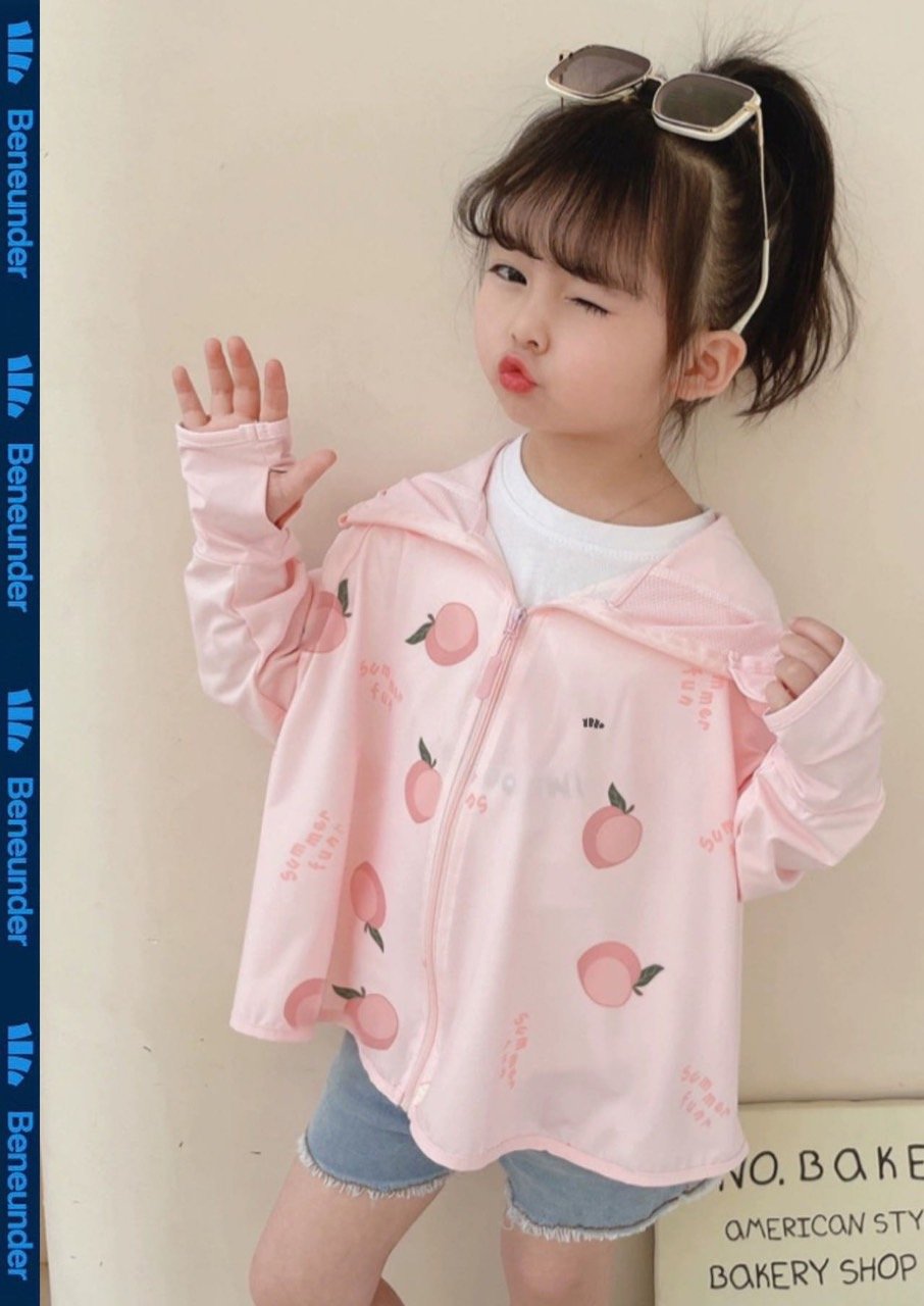 Áo chống nắng Beneunder vải làm mát +50UPF freesize 100-140 BTBG