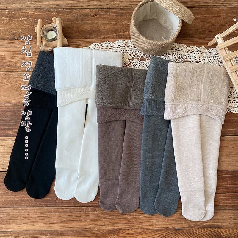 Quần tất len lót nỉ đại hàn trơn nhiều màu cho bé size 95-155cm