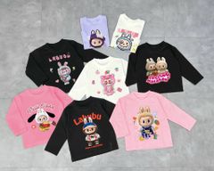 Áo cotton Nexxi Labubu nhiều hình cho bé size 1 - 14y