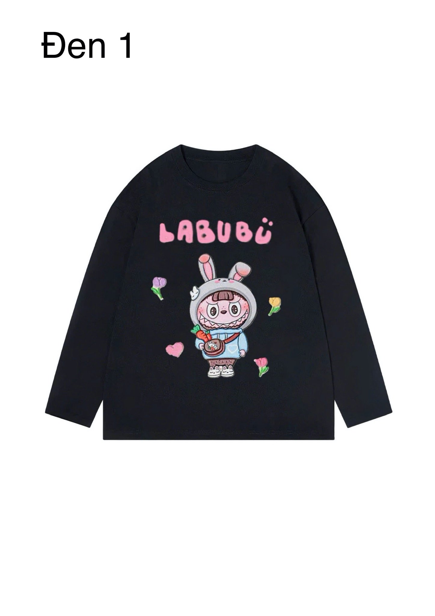 Áo cotton Nexxi Labubu nhiều hình cho bé size 1 - 14y