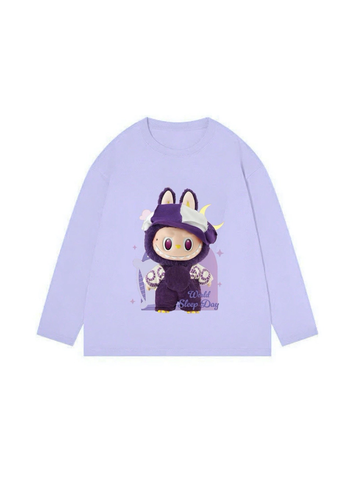 Áo cotton Nexxi Labubu nhiều hình cho bé size 1 - 14y