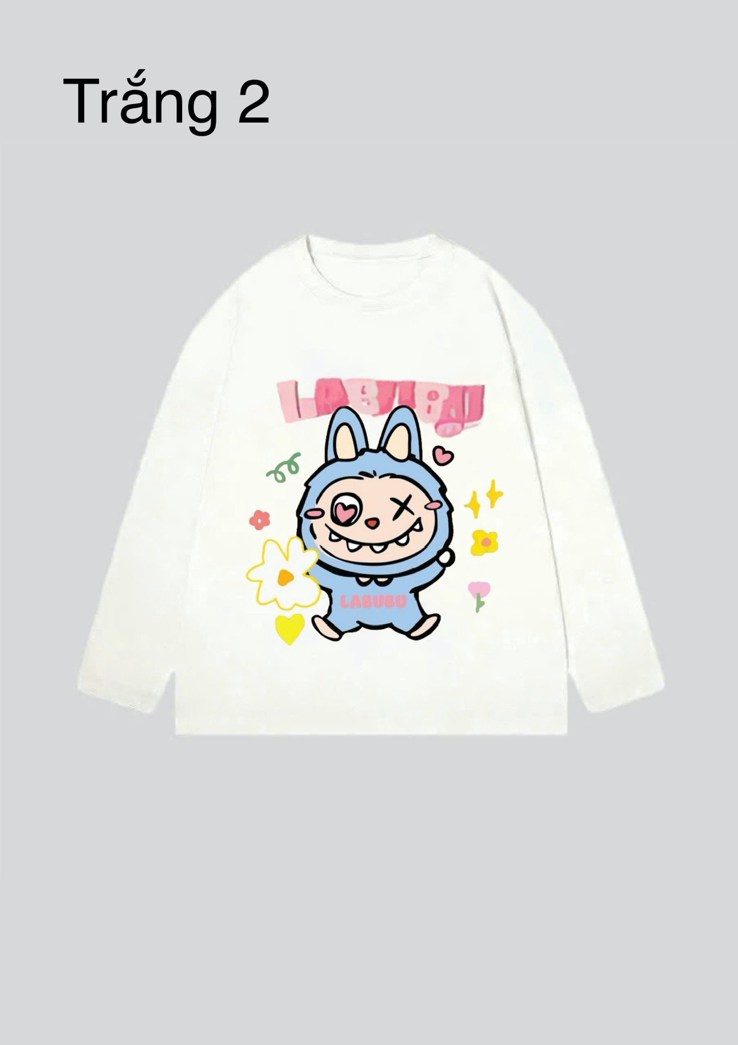 Áo cotton Nexxi Labubu nhiều hình cho bé size 1 - 14y