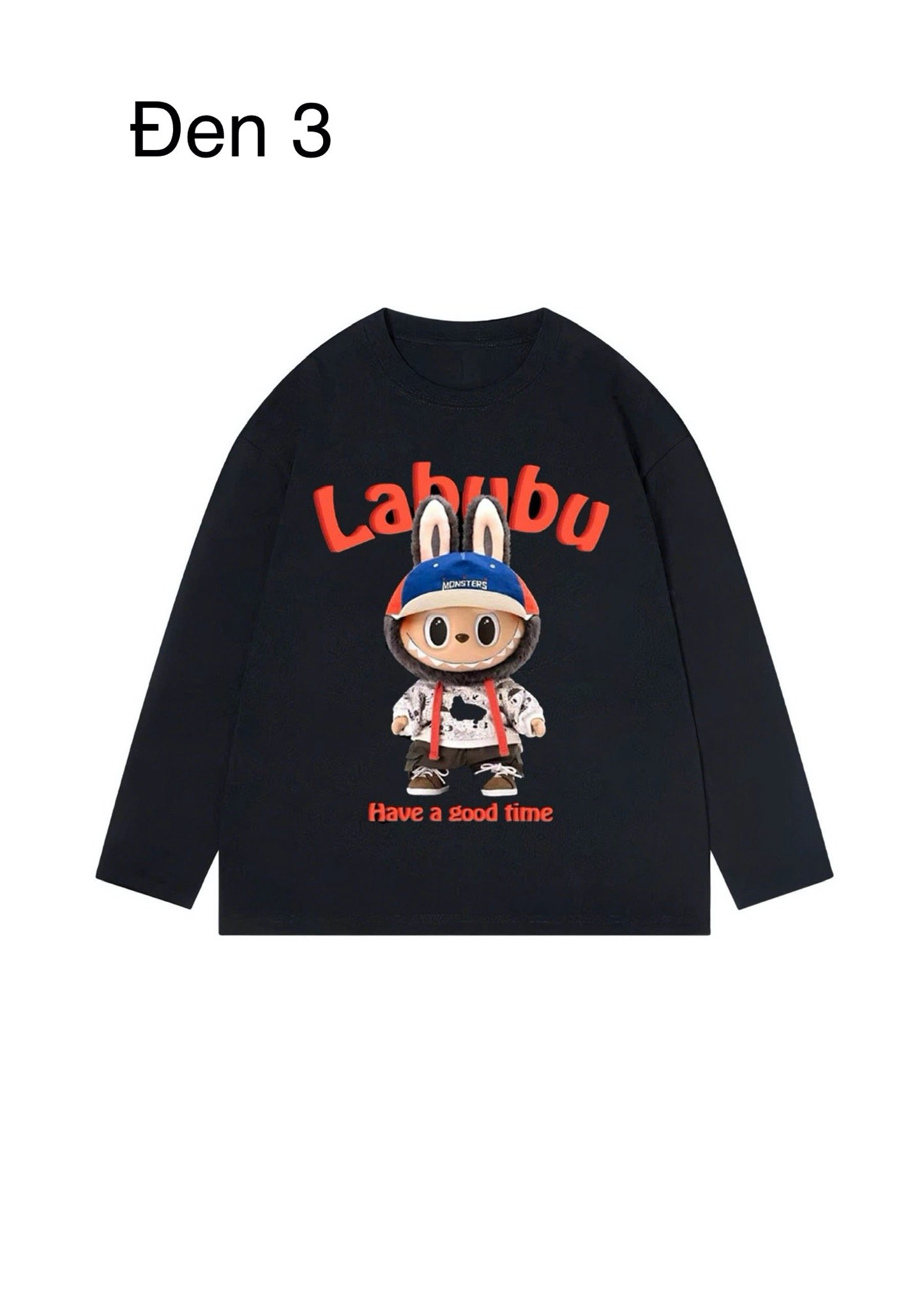 Áo cotton Nexxi Labubu nhiều hình cho bé size 1 - 14y