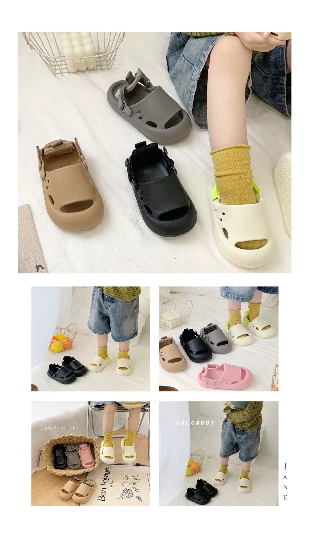 SD04 - Sục nhựa EVA mềm nhẹ có quai mềm đằng sau BTBG