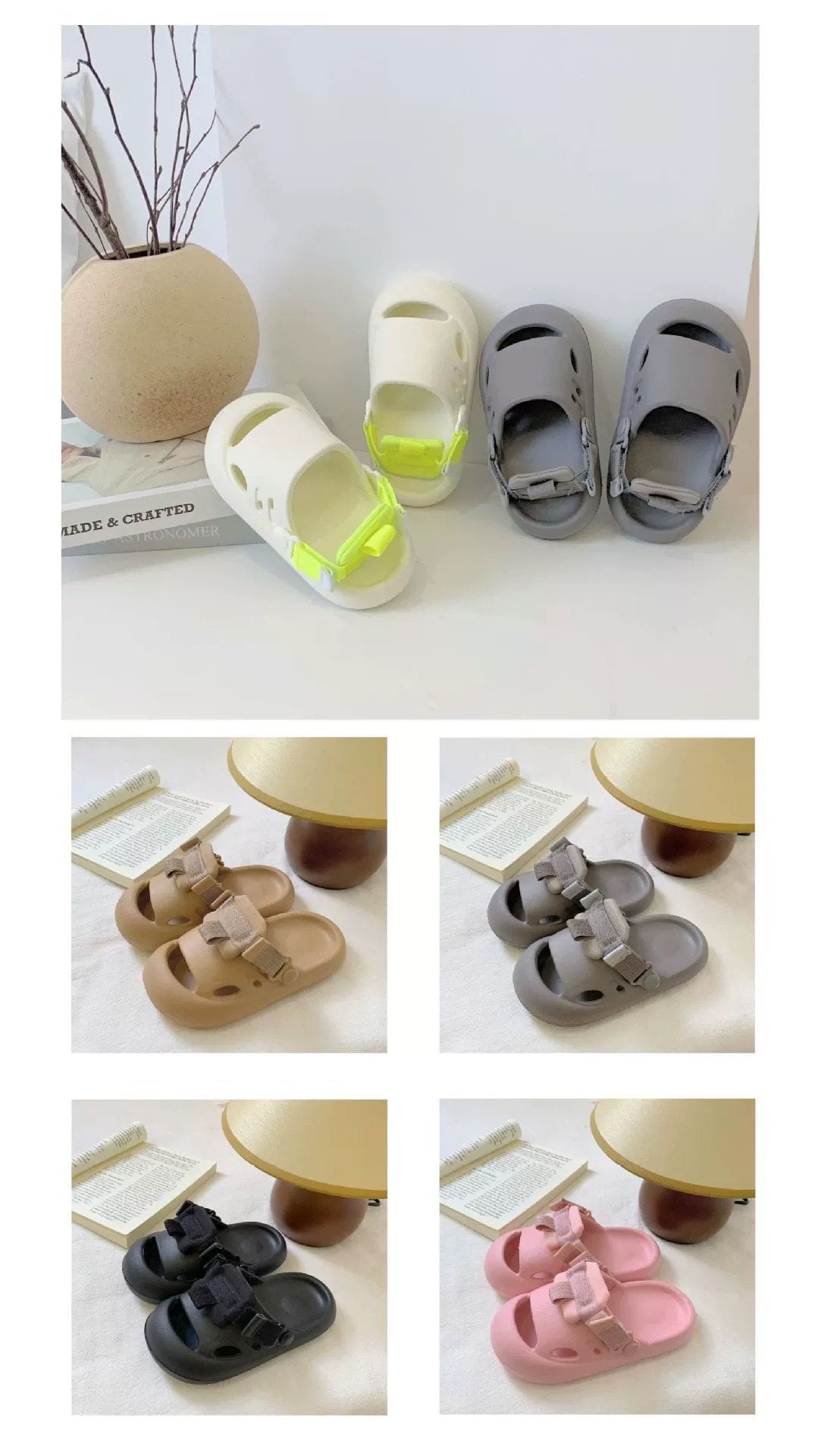 SD04 - Sục nhựa EVA mềm nhẹ có quai mềm đằng sau BTBG