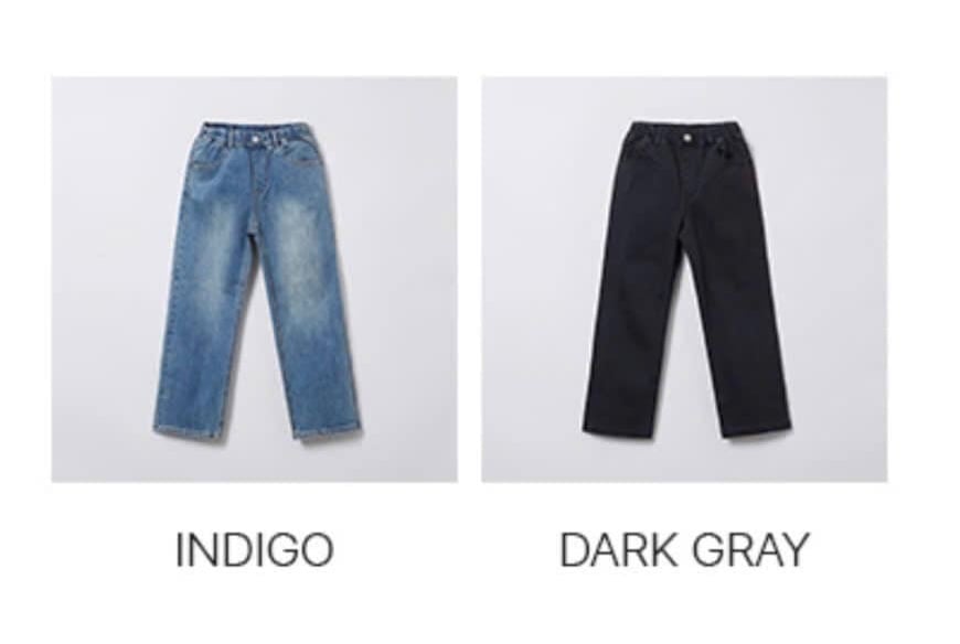 Quần jean Spao ống đứng 2 màu BTBG size 110-160