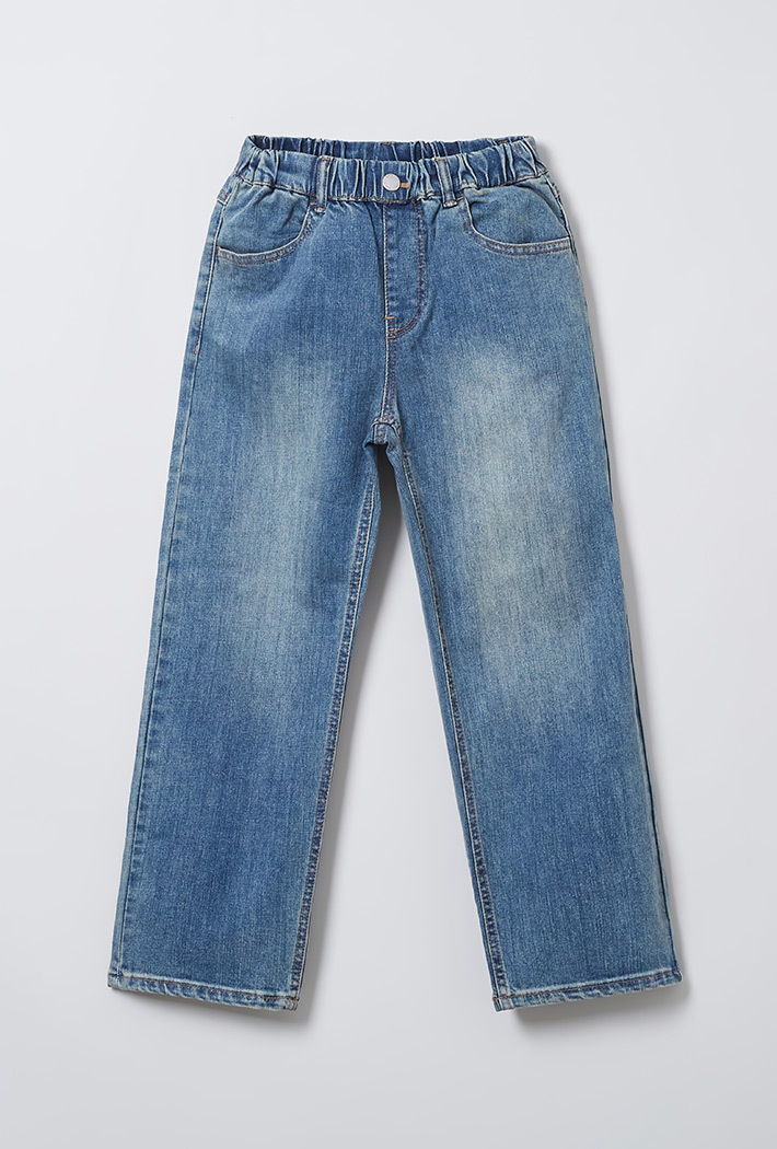 Quần jean Spao ống đứng 2 màu BTBG size 110-160