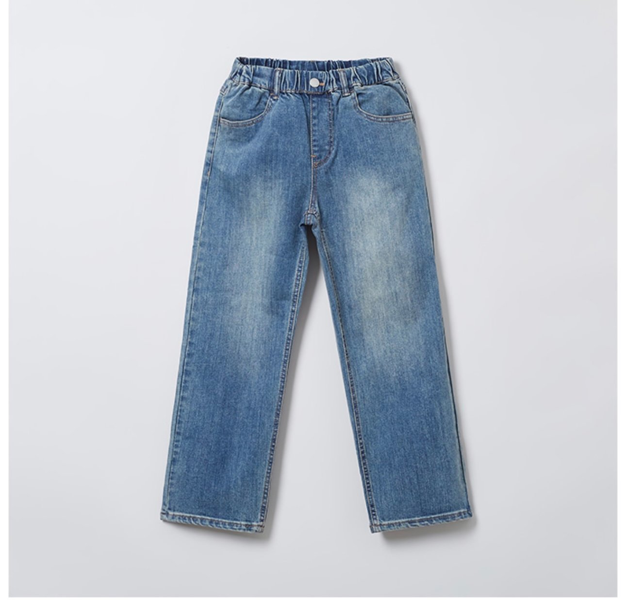 Quần jean Spao ống đứng 2 màu BTBG size 110-160
