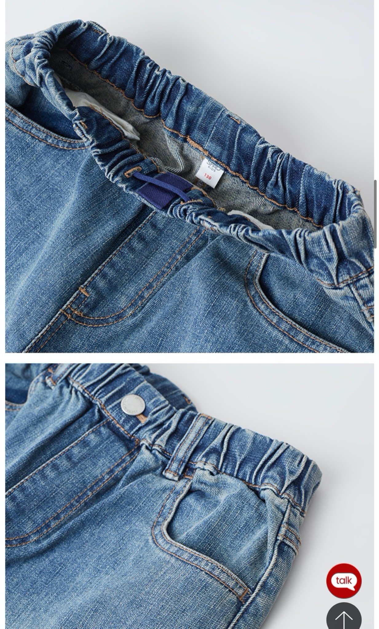 Quần jean Spao ống đứng 2 màu BTBG size 110-160