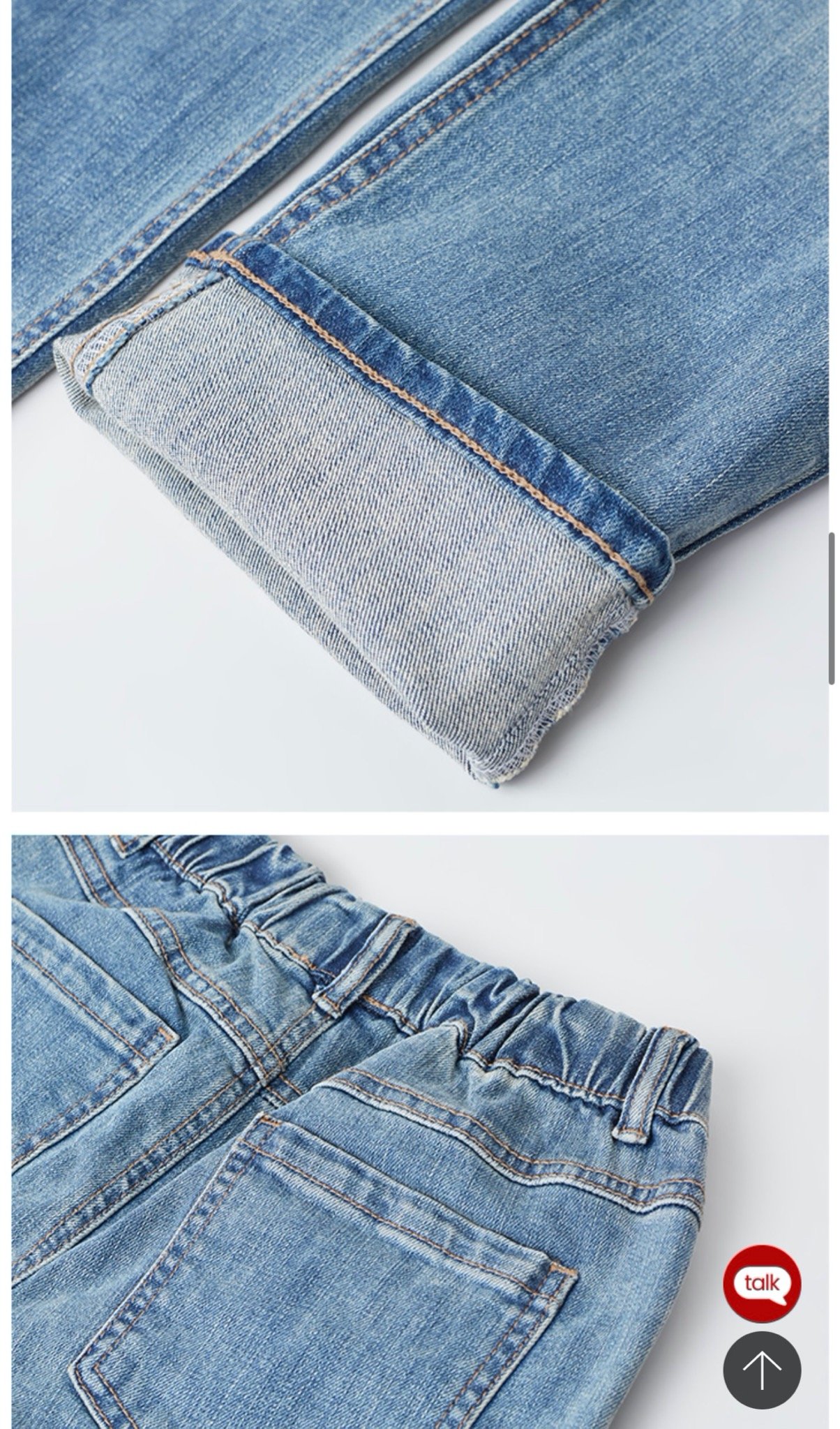 Quần jean Spao ống đứng 2 màu BTBG size 110-160