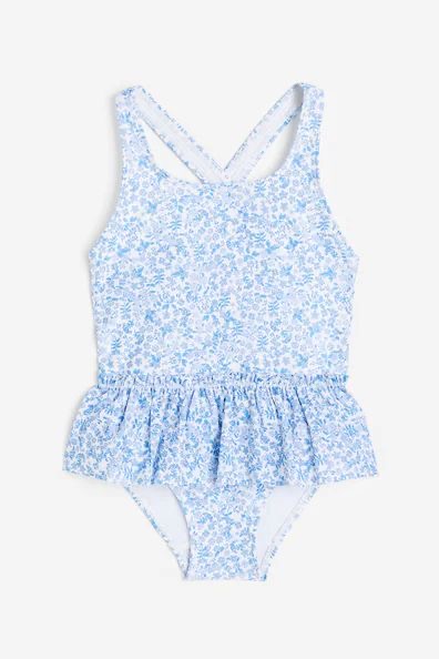 Bộ bơi liền HM nhiều mẫu Bé Gái size 18m - 10y