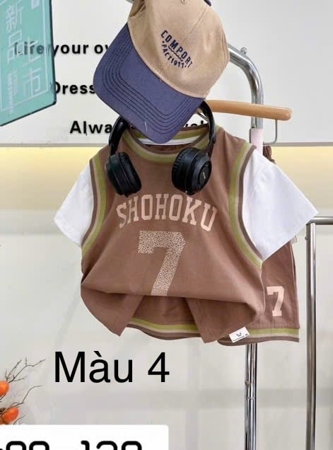 (90-130) - Bộ thể thao phối tay nhiều màu QC cho bé size 90-130