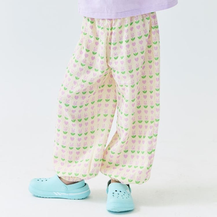 Quần thô bo gấu Bebezoo nhiều họa tiết size 100 - 150