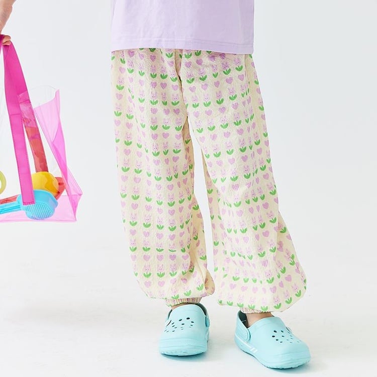 Quần thô bo gấu Bebezoo nhiều họa tiết size 100 - 150