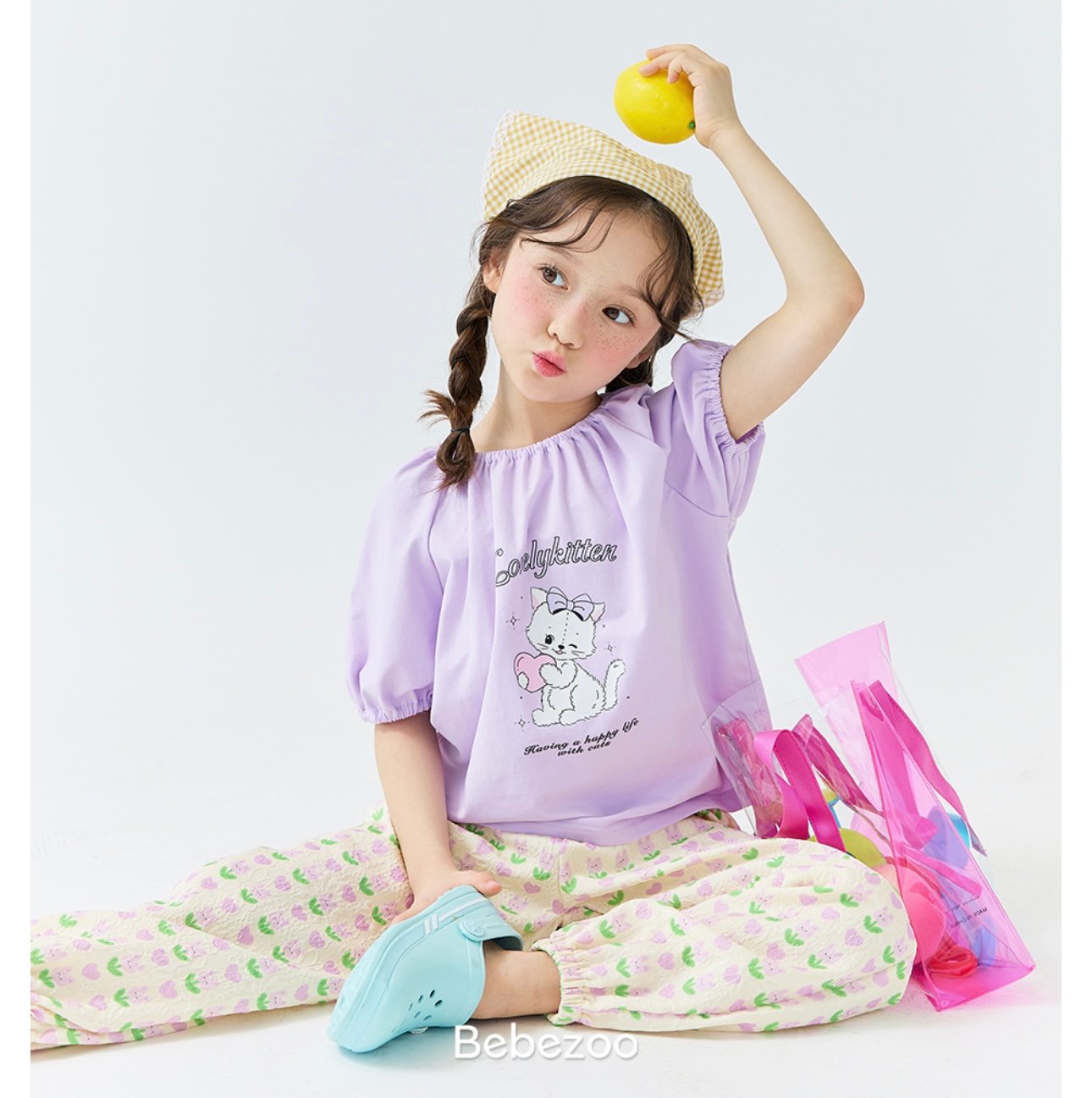 Quần thô bo gấu Bebezoo nhiều họa tiết size 100 - 150