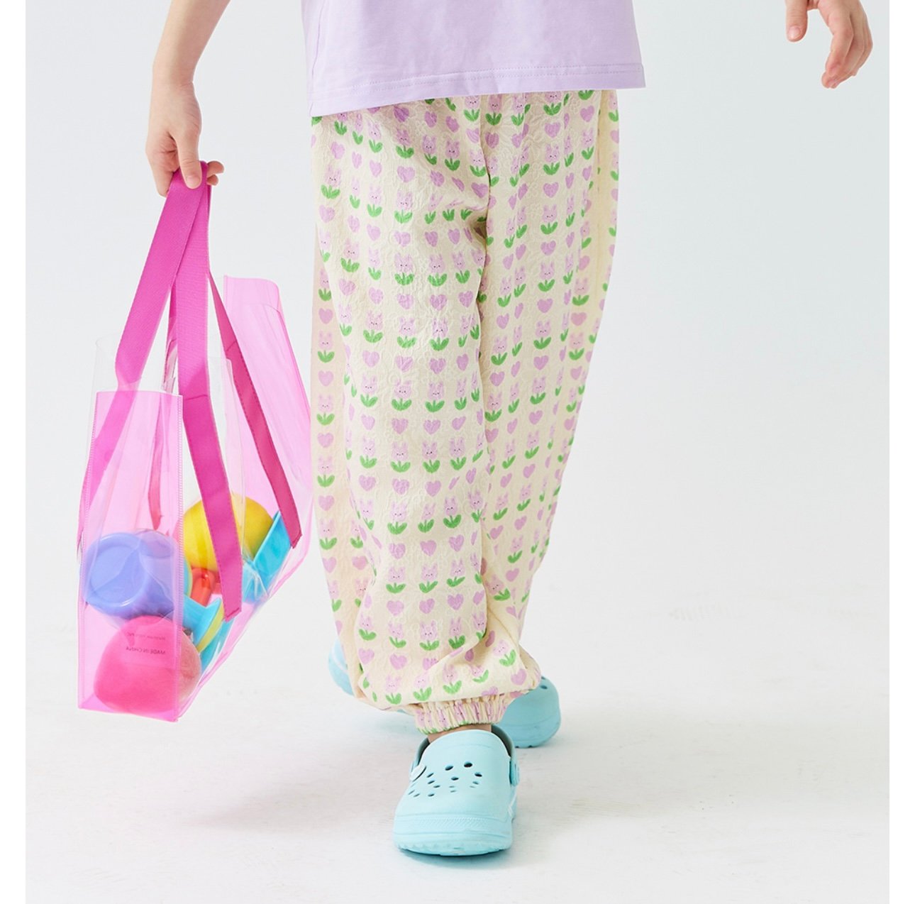 Quần thô bo gấu Bebezoo nhiều họa tiết size 100 - 150