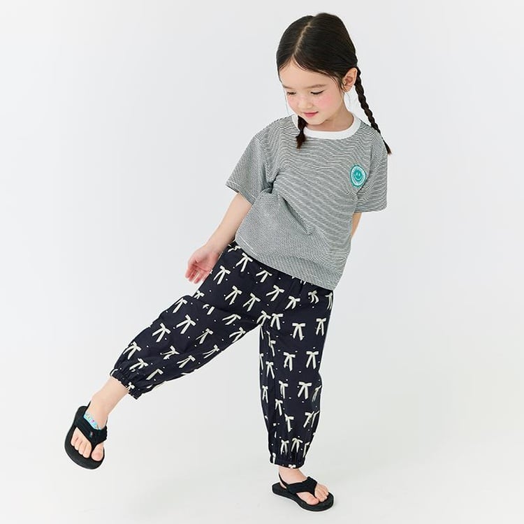 Quần thô bo gấu Bebezoo nhiều họa tiết size 100 - 150