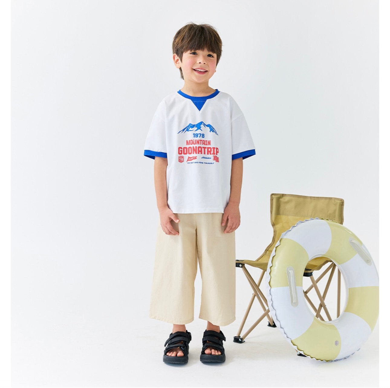 Quần thô lửng Bebezoo trơn nhiều màu size 100 - 160