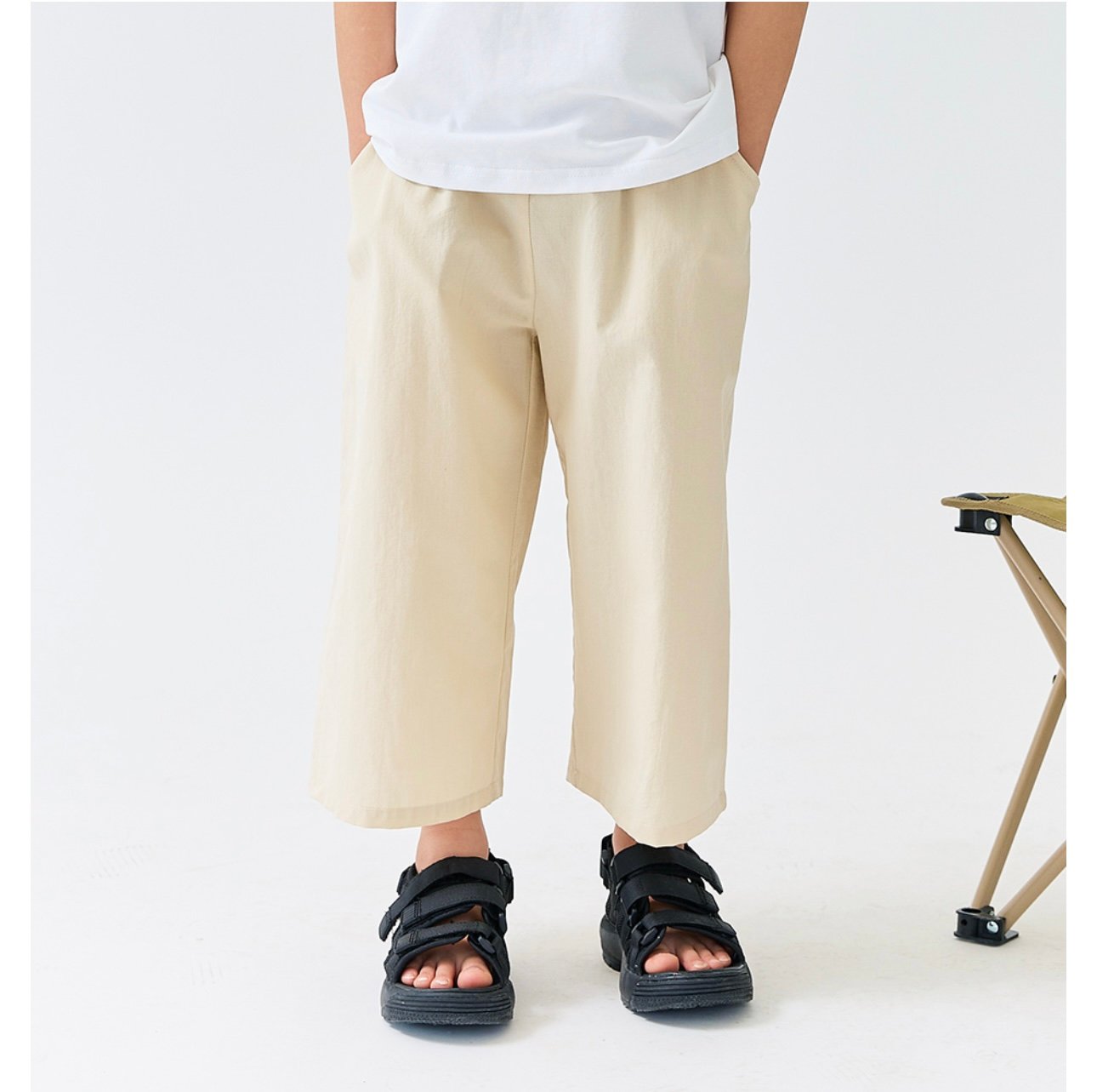 Quần thô lửng Bebezoo trơn nhiều màu size 100 - 160