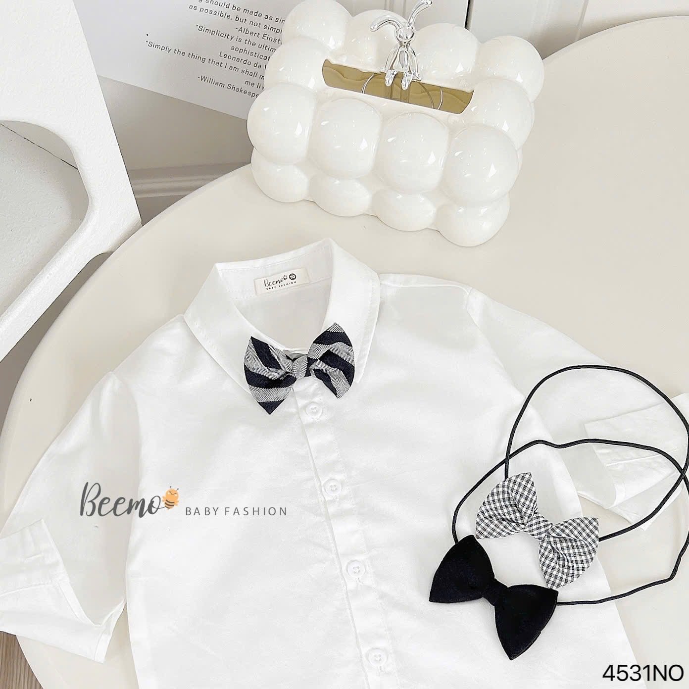 Beemo - Phụ kiện nơ cổ cho bé nhiều màu