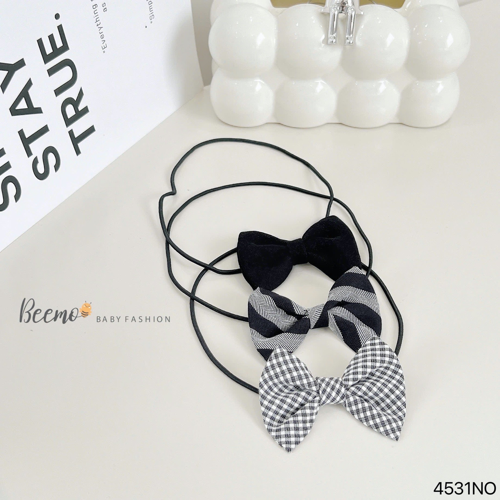 Beemo - Phụ kiện nơ cổ cho bé nhiều màu