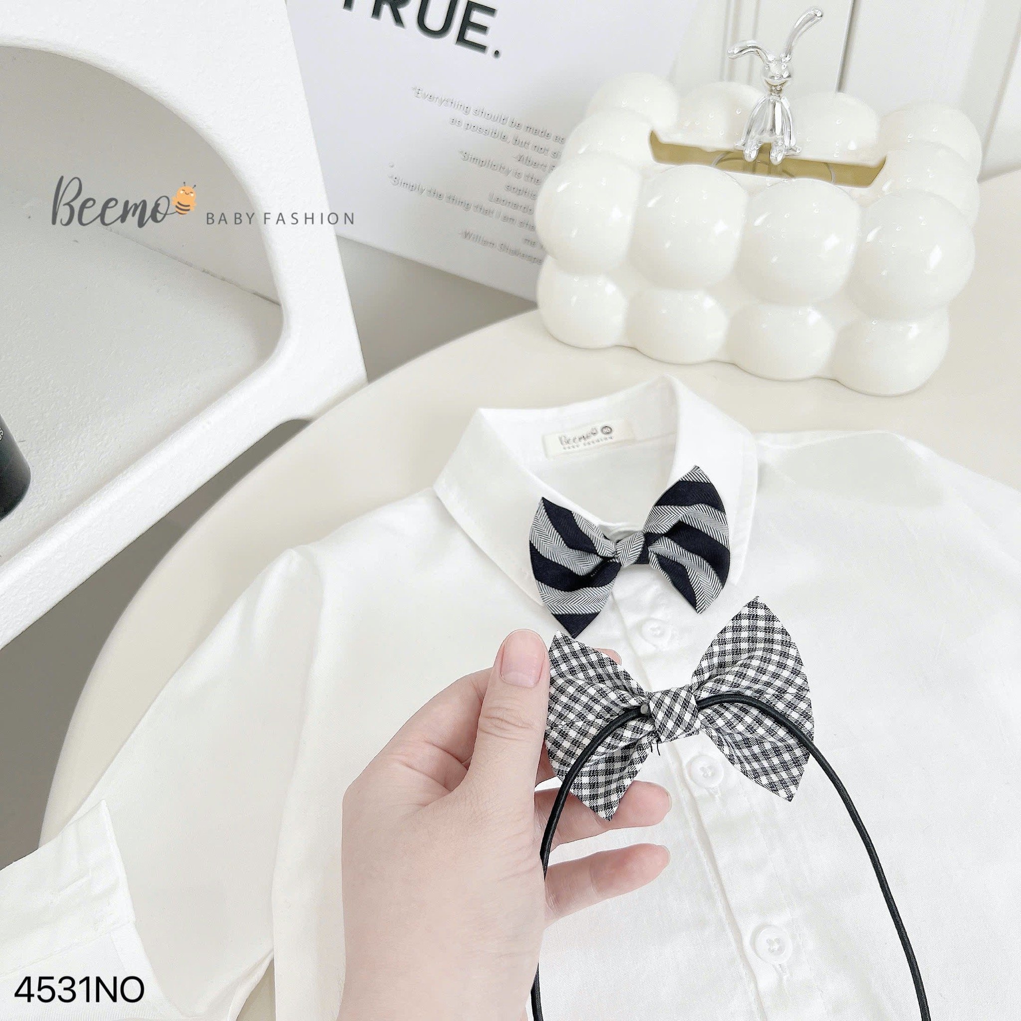 Beemo - Phụ kiện nơ cổ cho bé nhiều màu