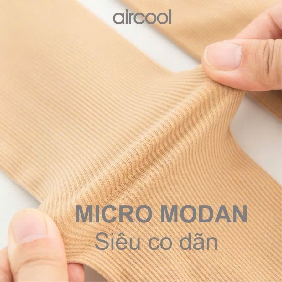 Quần tất Aircool vải sợi giữ nhiệt 2 màu đen/da bé gái size 2-16y