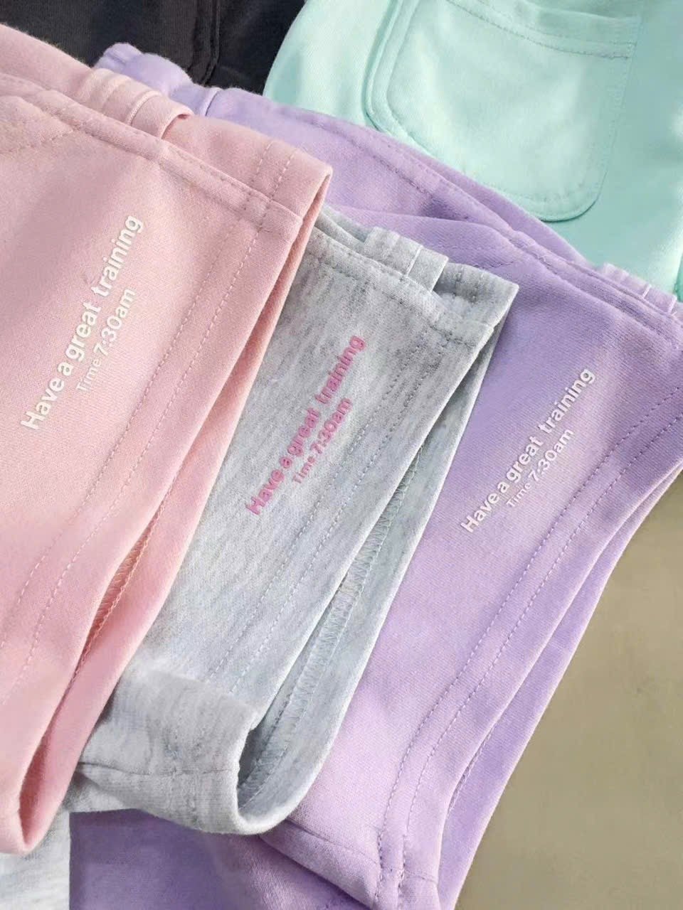 Quần short thun mềm FOX dư xịn nhiều màu bé gái size 5-18y