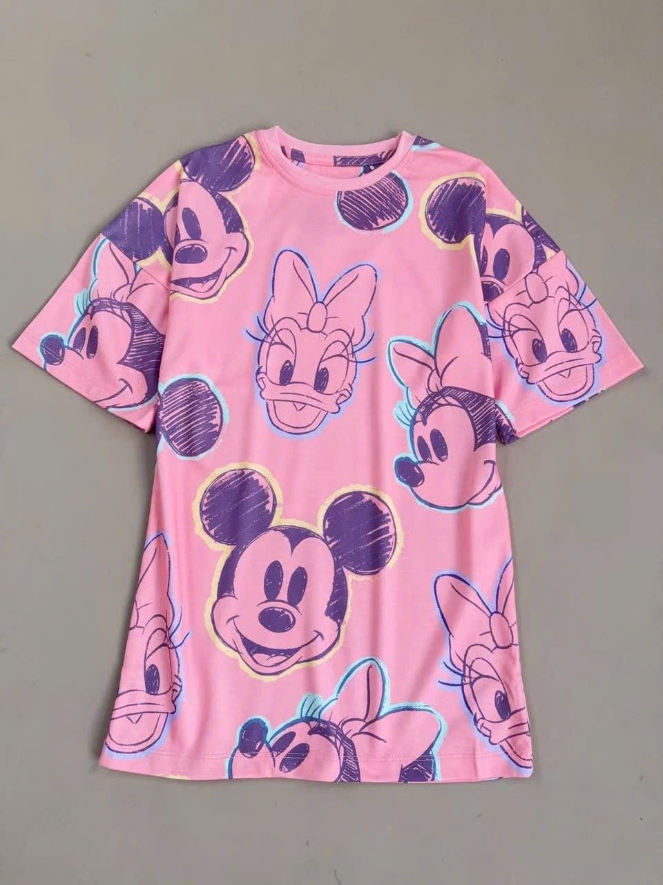 V00042 - Váy ngủ thun nhiều màu cho bé gái size 2-14y