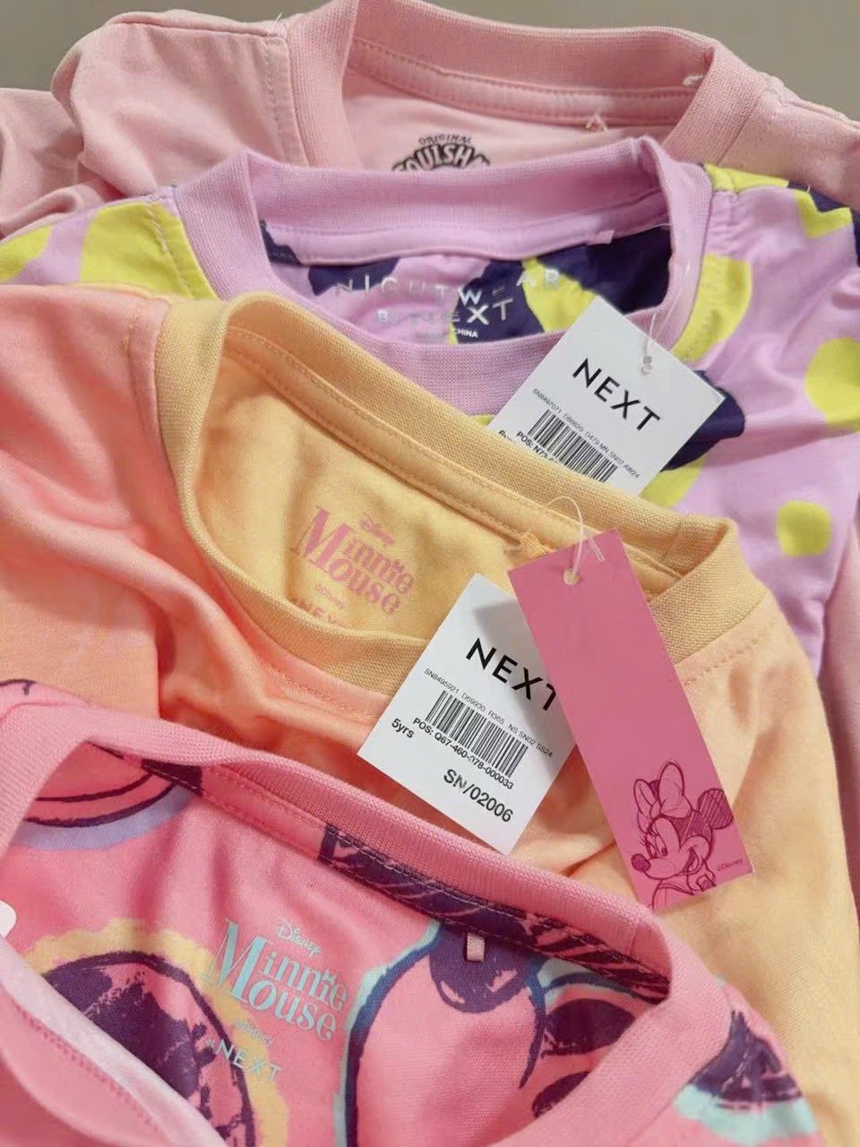 V00042 - Váy ngủ thun nhiều màu cho bé gái size 2-14y