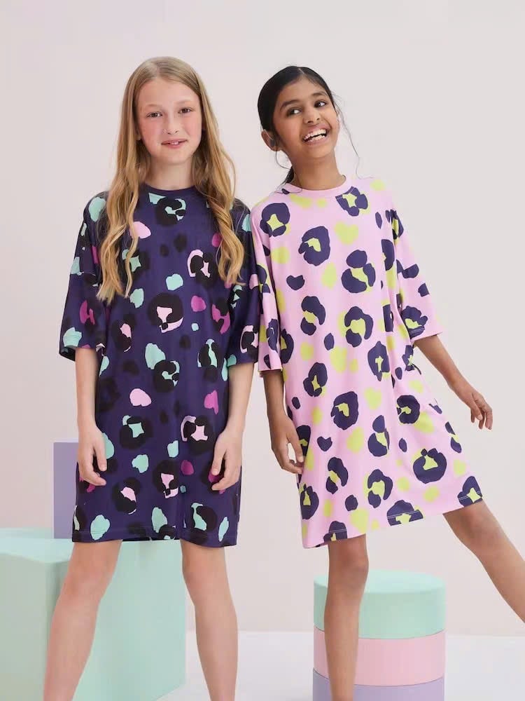 V00042 - Váy ngủ thun nhiều màu cho bé gái size 2-14y