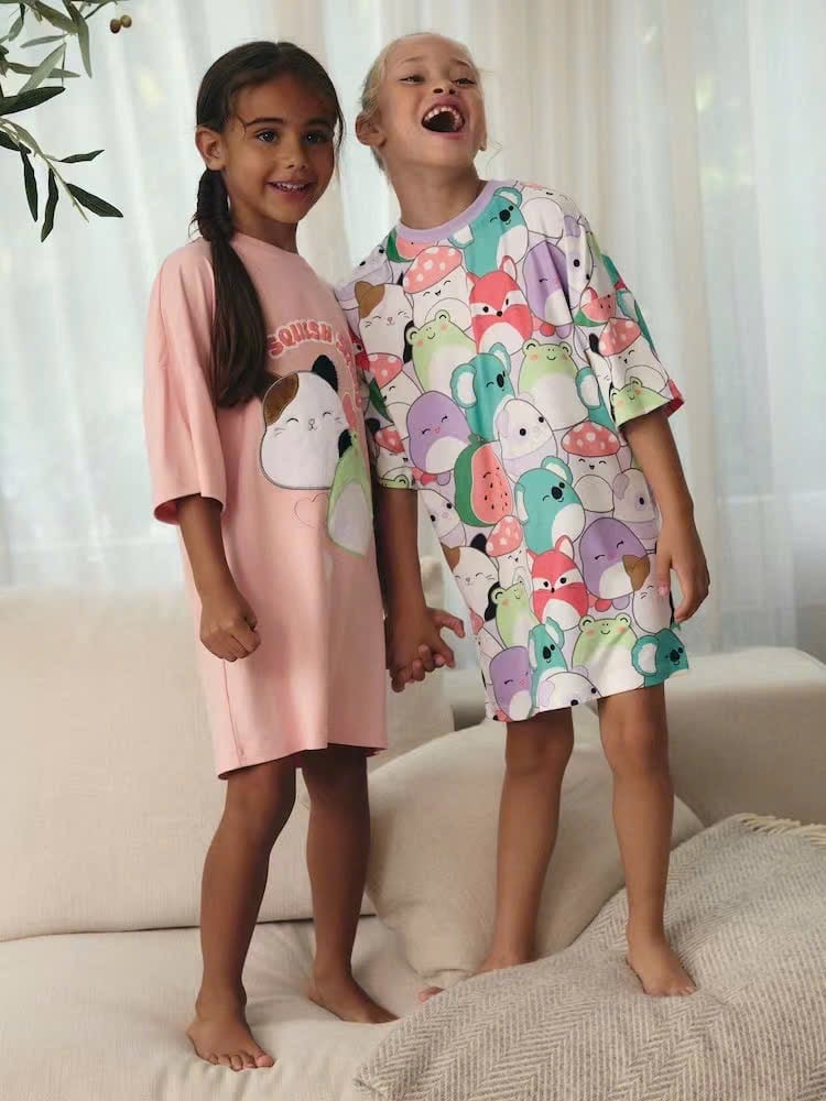 V00042 - Váy ngủ thun nhiều màu cho bé gái size 2-14y