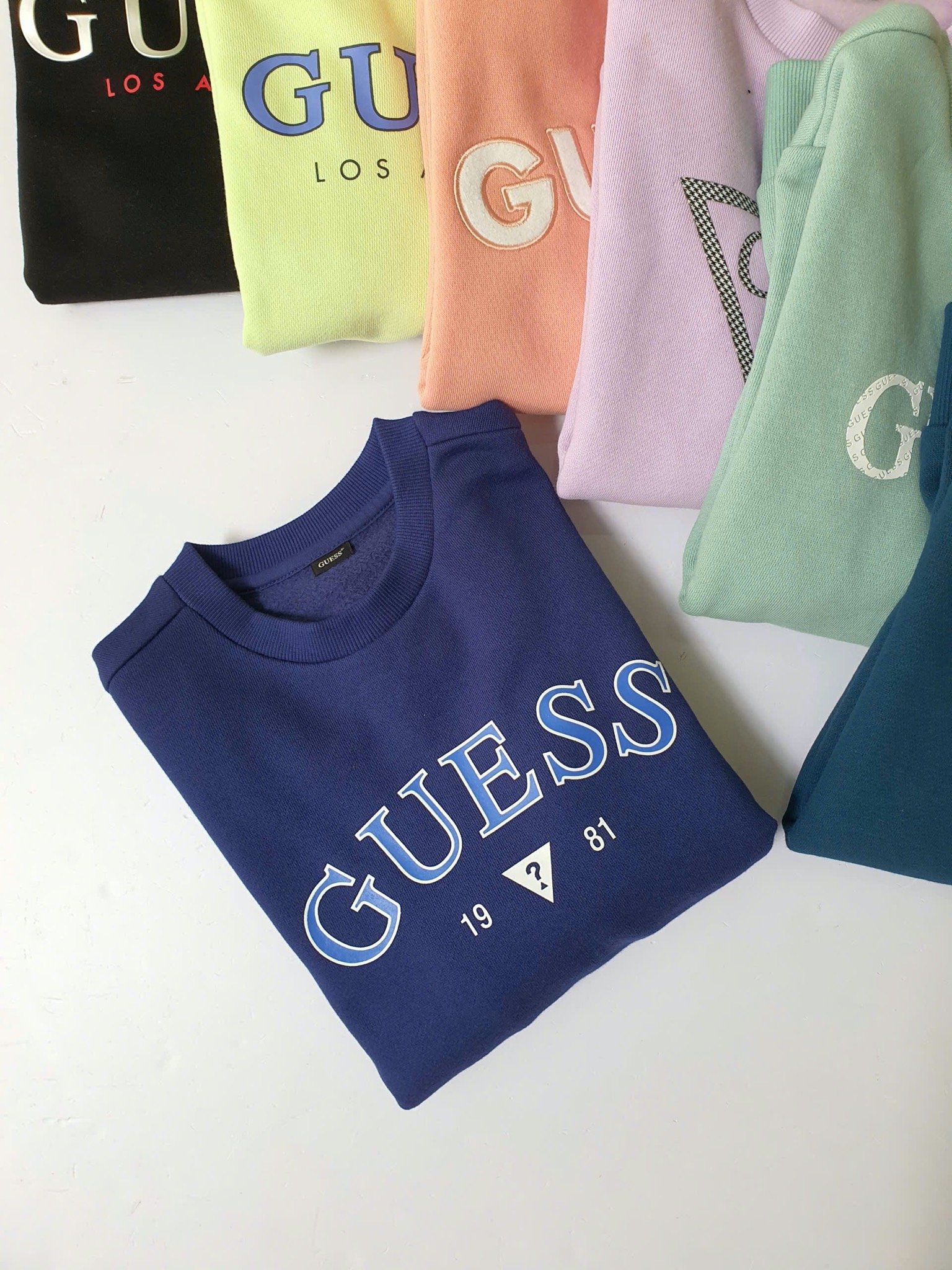 ABT104 - Áo nỉ bông Gss dư xịn cổ tròn nhiều màu cho bé size 120-160