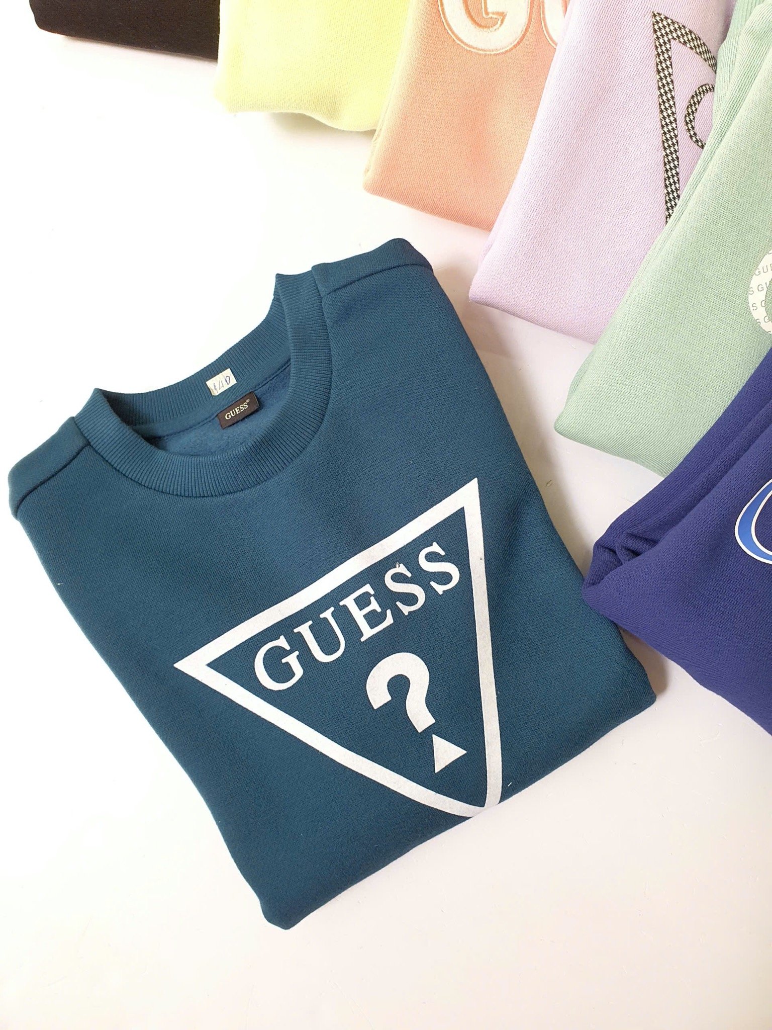 ABT104 - Áo nỉ bông Gss dư xịn cổ tròn nhiều màu cho bé size 120-160