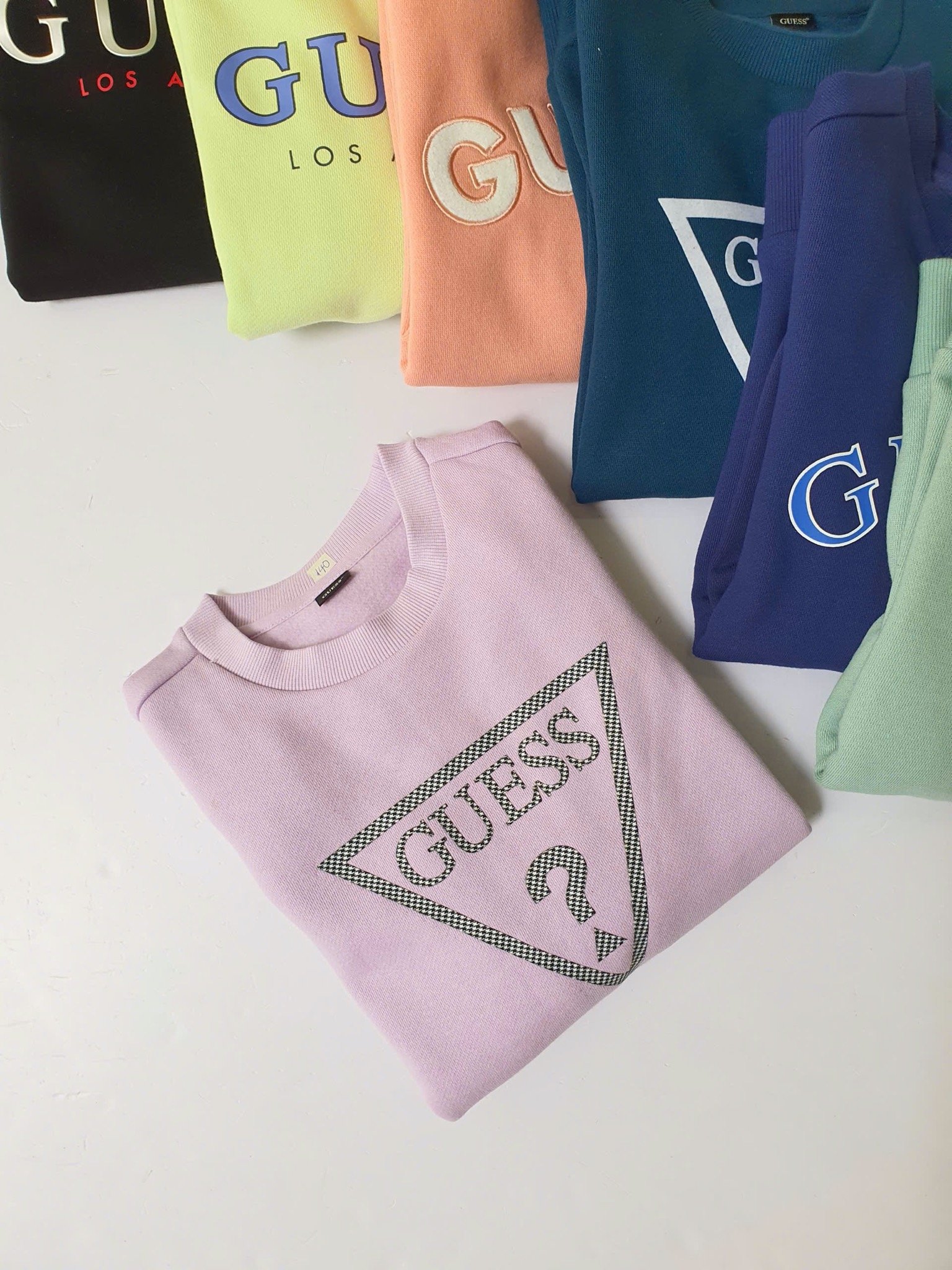 ABT104 - Áo nỉ bông Gss dư xịn cổ tròn nhiều màu cho bé size 120-160