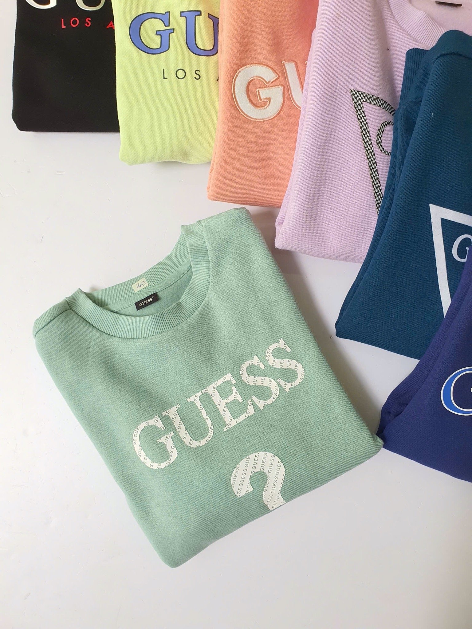 ABT104 - Áo nỉ bông Gss dư xịn cổ tròn nhiều màu cho bé size 120-160