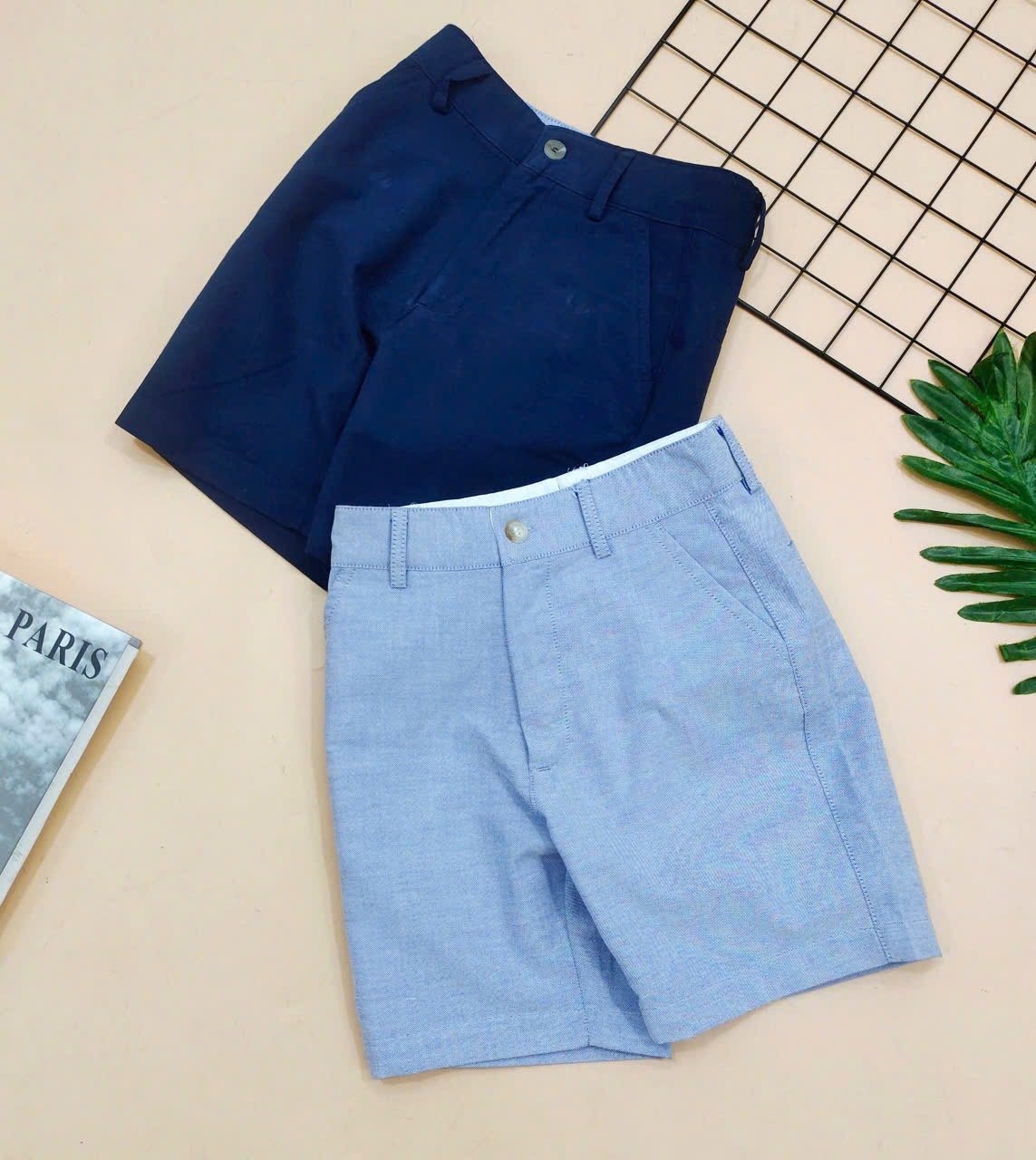 Quần Short Polo R.Lauren dư xịn vải Oxford thêu ngựa nhiều màu bé trai size 4-18y