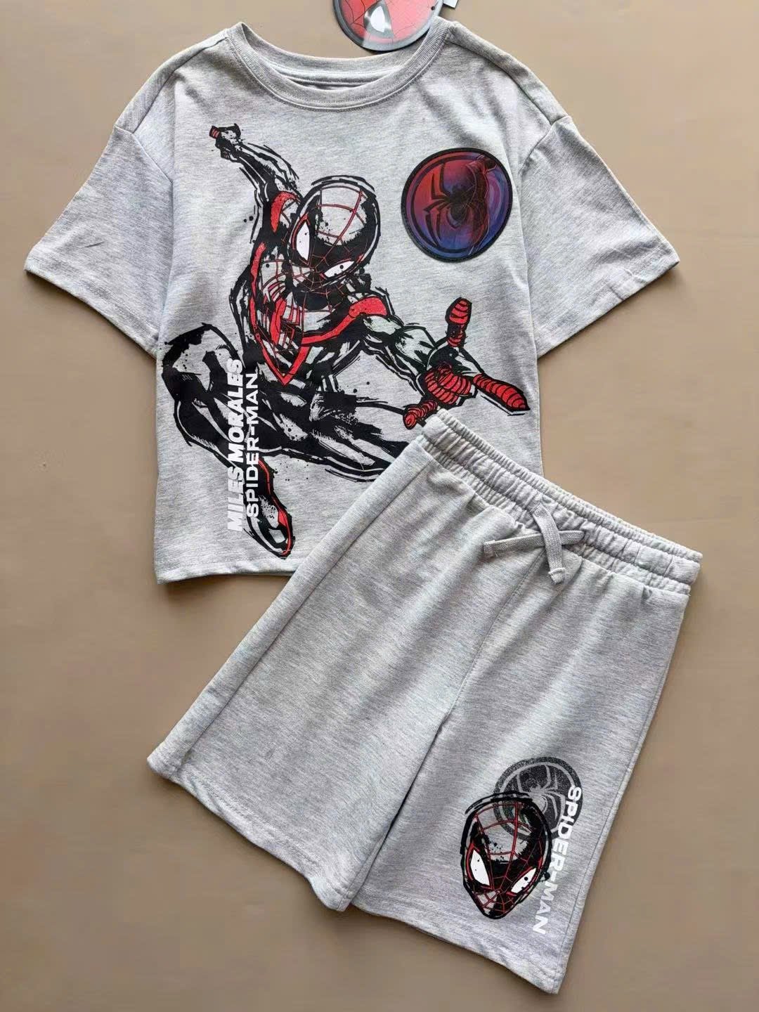 Bộ cotton dư xịn Ninja / MineCraft / SpiderMan / Mario cho bé trai size 4 - 10y