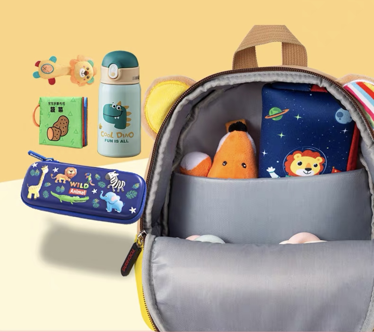 Ba lô tochang siêu nhẹ hoạ tiết 3D cho BTBG - Bảng màu 2