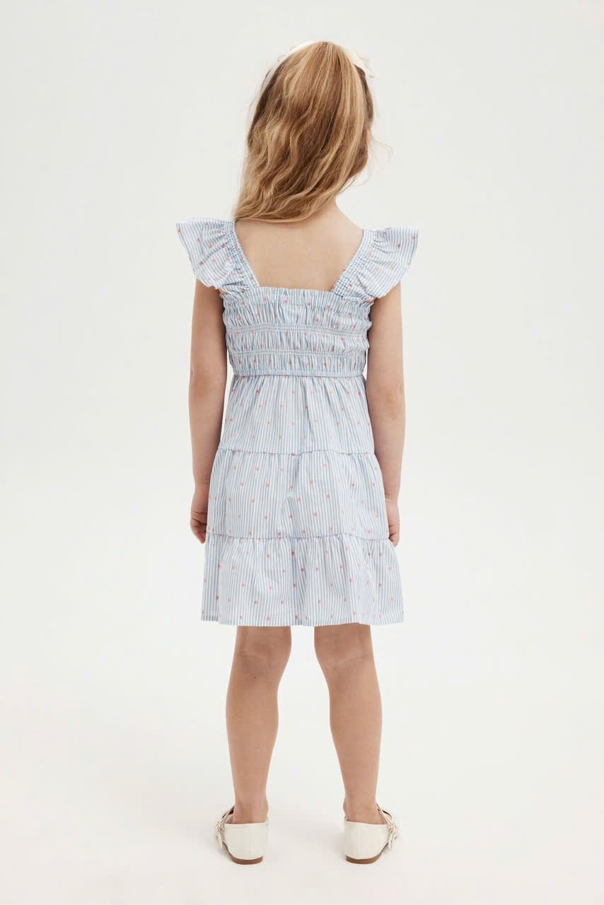 V00031 - Váy thô cánh tiên chun ngực 3 màu size 2 - 10y